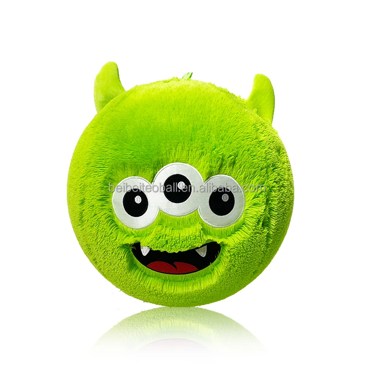 Monster inflatable plush toy balls