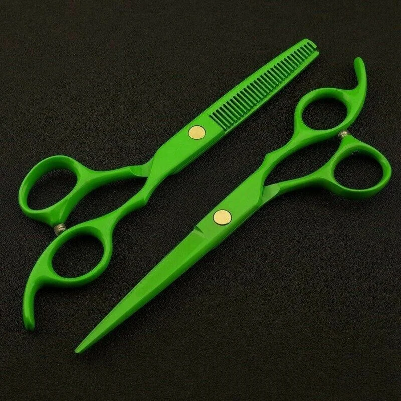 VG 10 настраиваемые ножницы для стрижки волос Парикмахерские из нержавеющей стали прямые лезвия с острым наконечником стальная ручка
