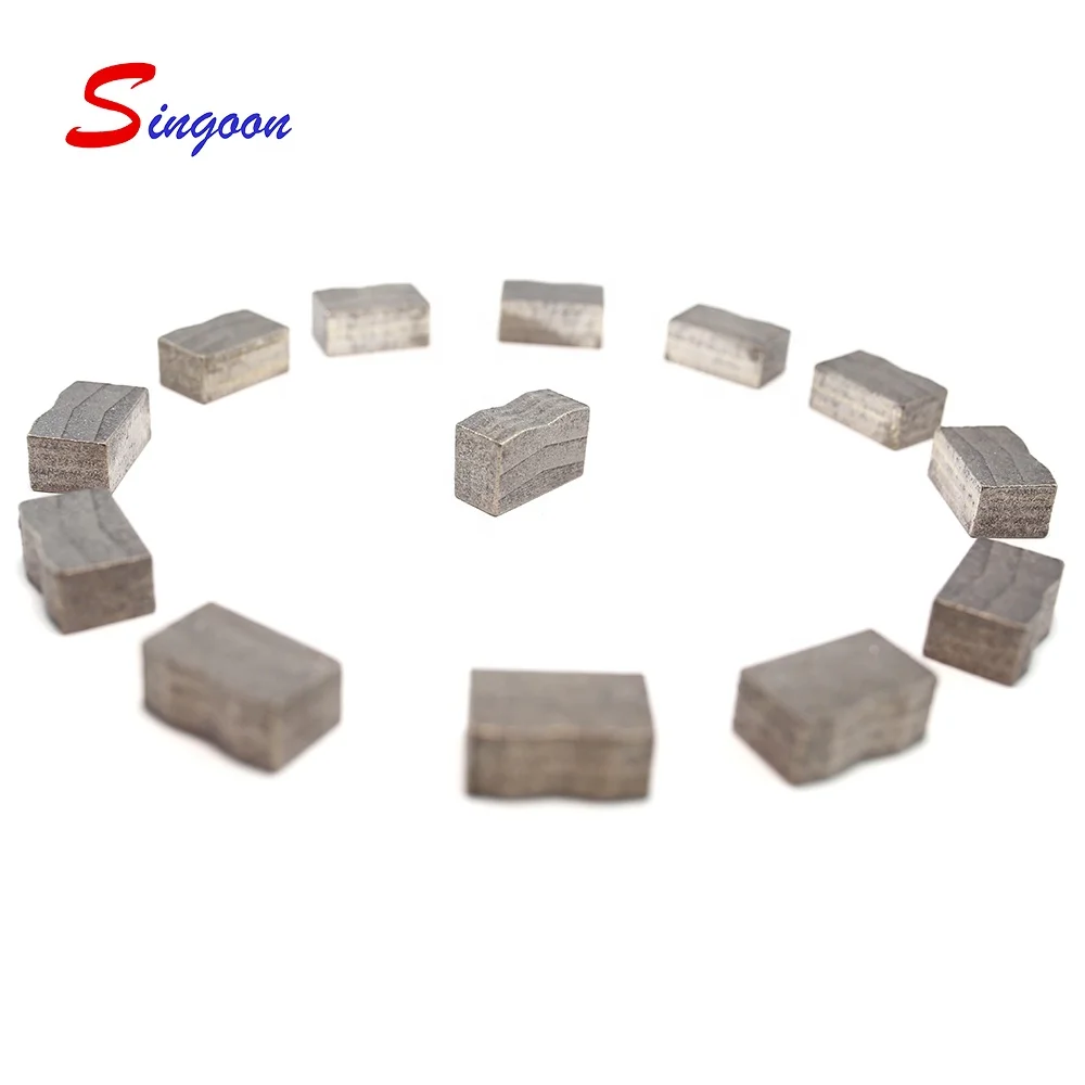 Stone cutting customized diamond segments for granite