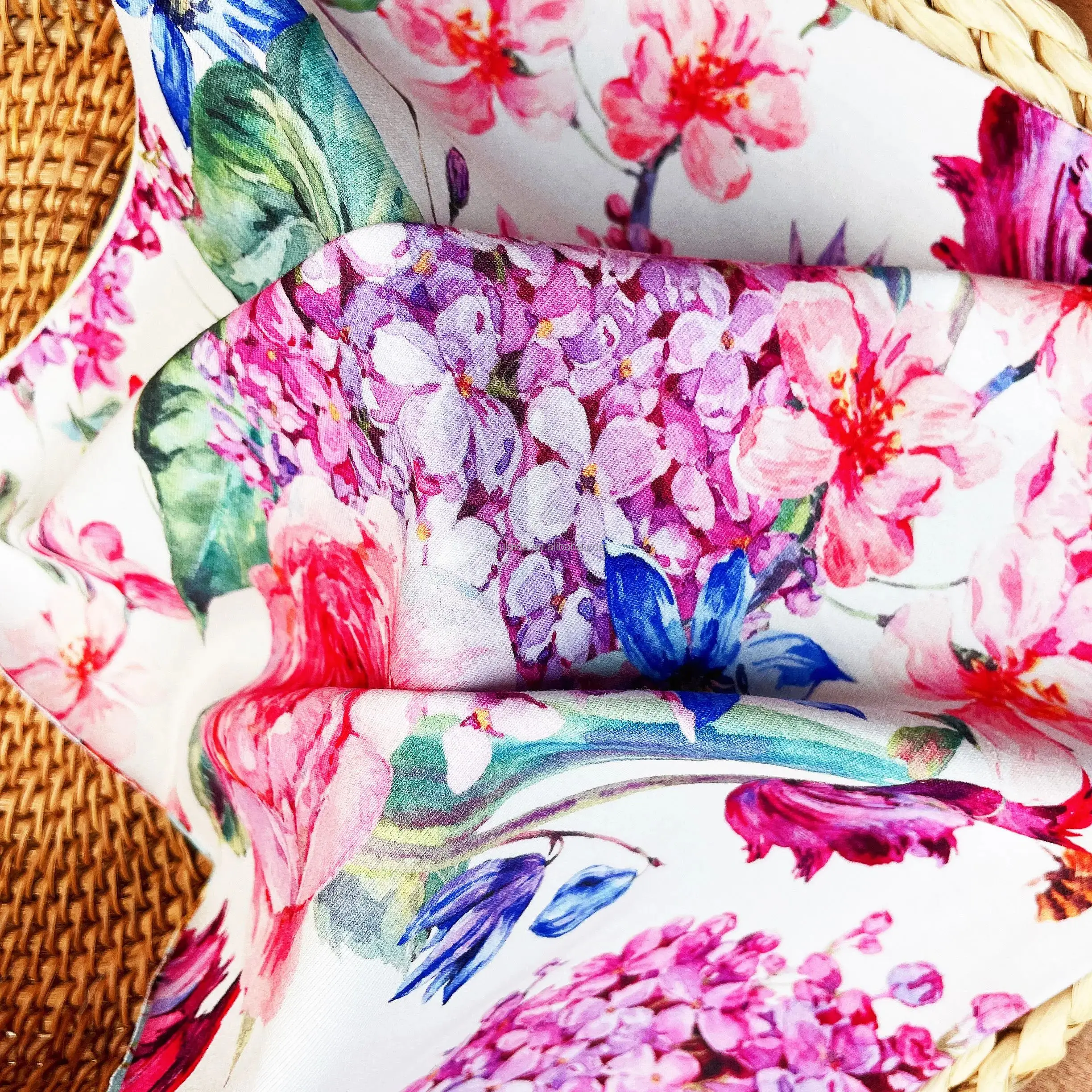 Wholesale 4 Way Stretch Custom Digital Christmas Print Knit 95 Cotton 5 Spandex Lycra Fabric For Women Baby Clothing