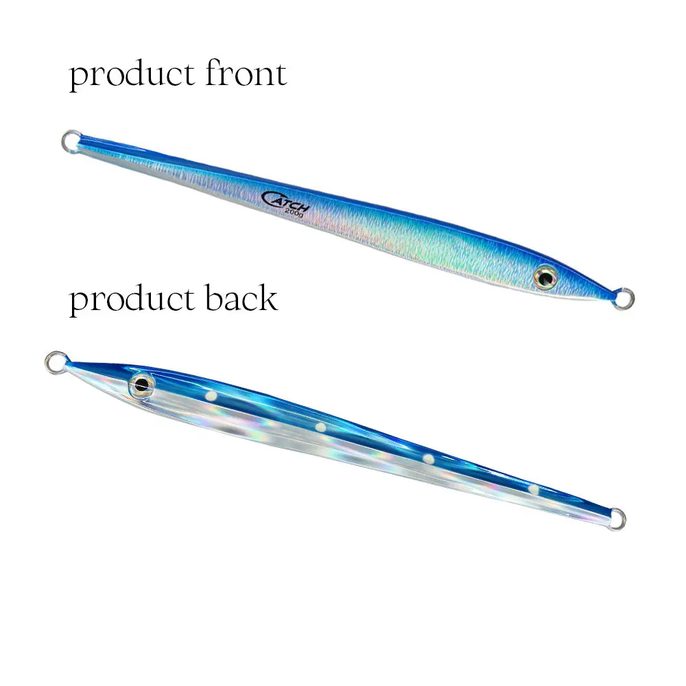 80g 100g 150g 200g 300g 350g Saltwater Fishing Fast Vertical Sinking Jig Lure Deep Sea Glow Metal Jigs