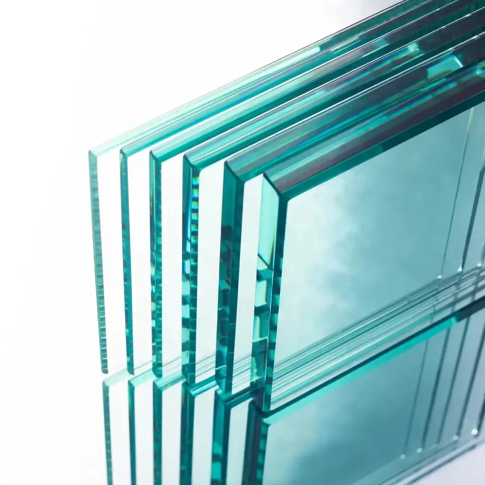 Hot Sale 6 mm 10 mm 12 mm High Stress Tempered Glass Tempered Glass Panes for Architectural Window Glass