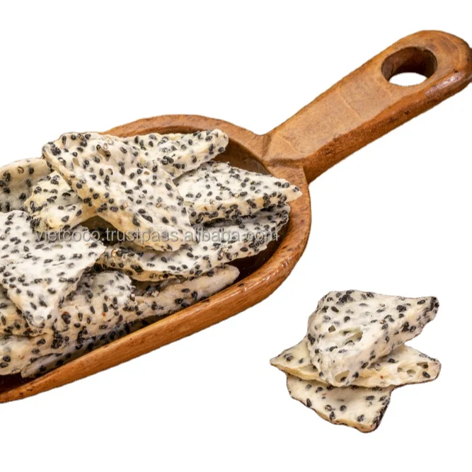 Sliced Soft Dried Red Dragon Fruit Retail Bulk Packing Design Bag OEM In Vietnam