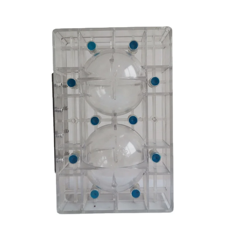 LST Polycarbonate Magnetic Double plate Chocolate Bar Moulds China Round Shape Chocolate  Candy Mold