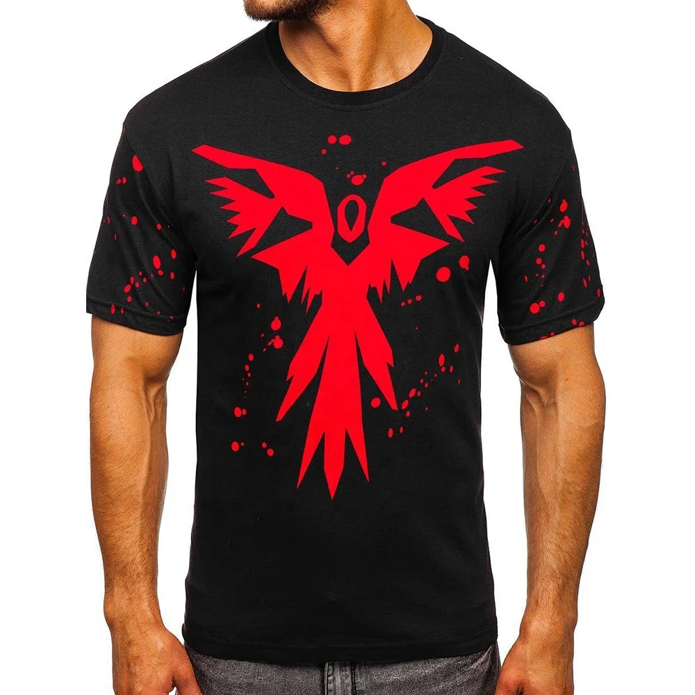 Услуги дизайна одежды для мужчин, футболки с индивидуальным принтом из 100% хлопка