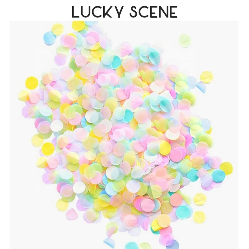 MultiColor Paper Confetti Festivals and Birthday Party Decoration Assorted Color S00014
