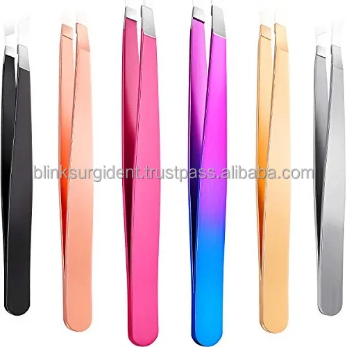 eyebrow forceps 6pcs BGA Precision Tweezer Set Antistatic Tweezers Stainless Tweezers manicure pedicure instruments