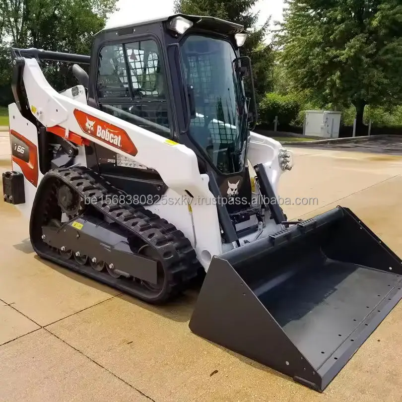 Premium Quality Low Price 74hp Bobcat T66 Skid Steer Loader Available