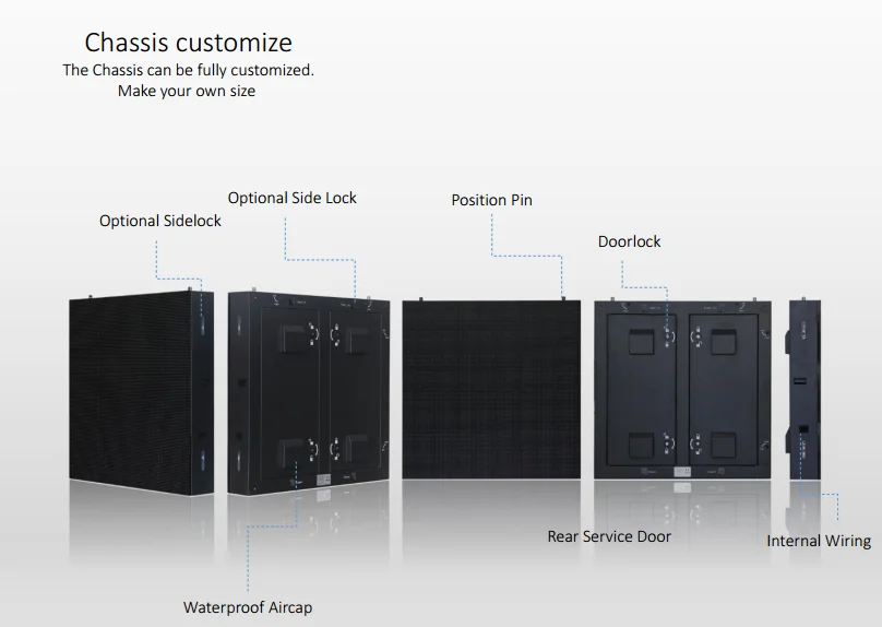 digital advertising hd led tv large display screen digital billboard