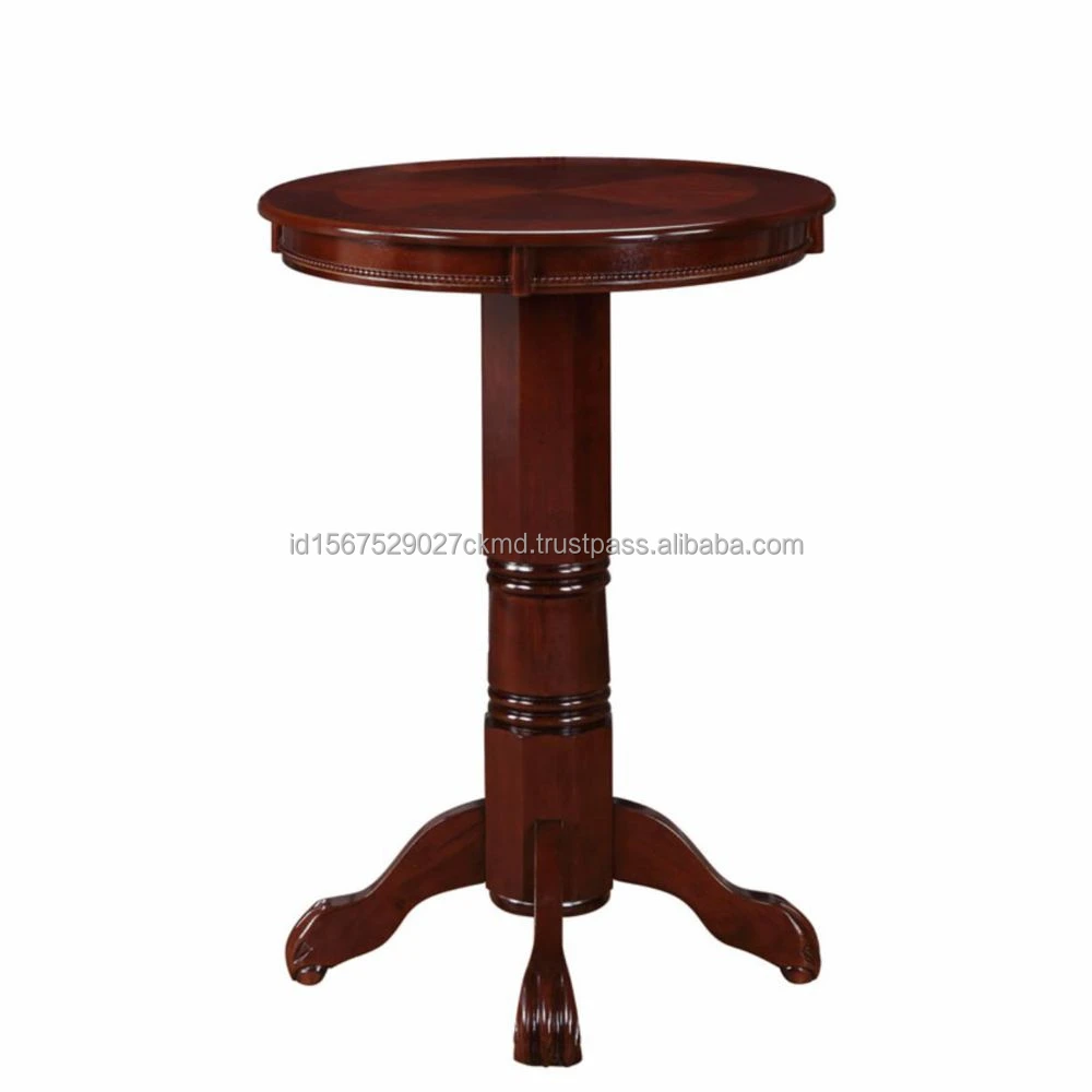 Clarissa  Modern And Stylish Wood Bar Table For Home Commercial Outdoor Kitchen Hotel Living Room Hospital Use for hotel