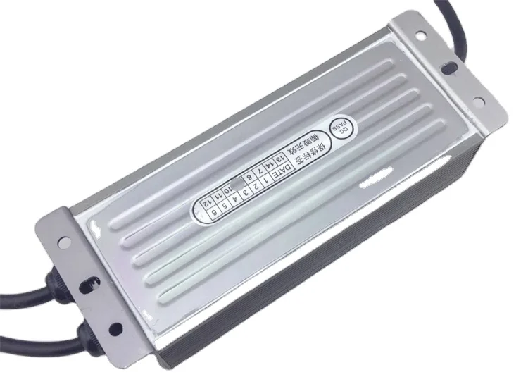 Outdoor LED Power Supply P67 Waterproof  Dual Output 12v/24v 24w/60w/100w/150w/200w/250w LED Driver for Outdoor LED Lighting