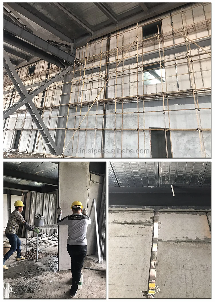 Eco friendly lightweight concrete EPS Sandwich panel for quick installation