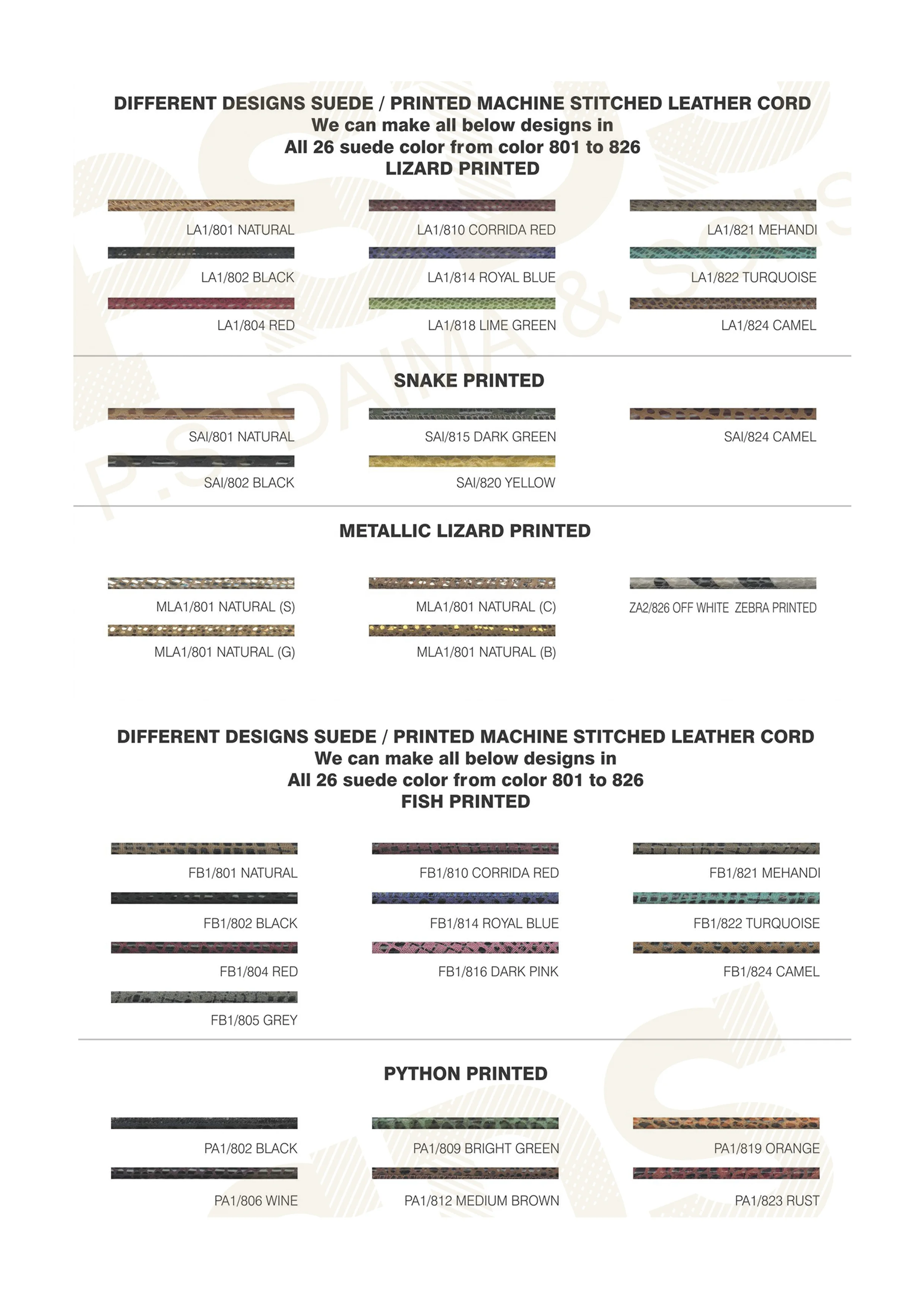 Real Suede Leather Bracelets