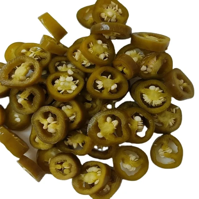 Jalapeno Green Grade 4-7 CM in packed in Food Grade Drums 260 Ltrs and net drained weight 150 kgs per Drums