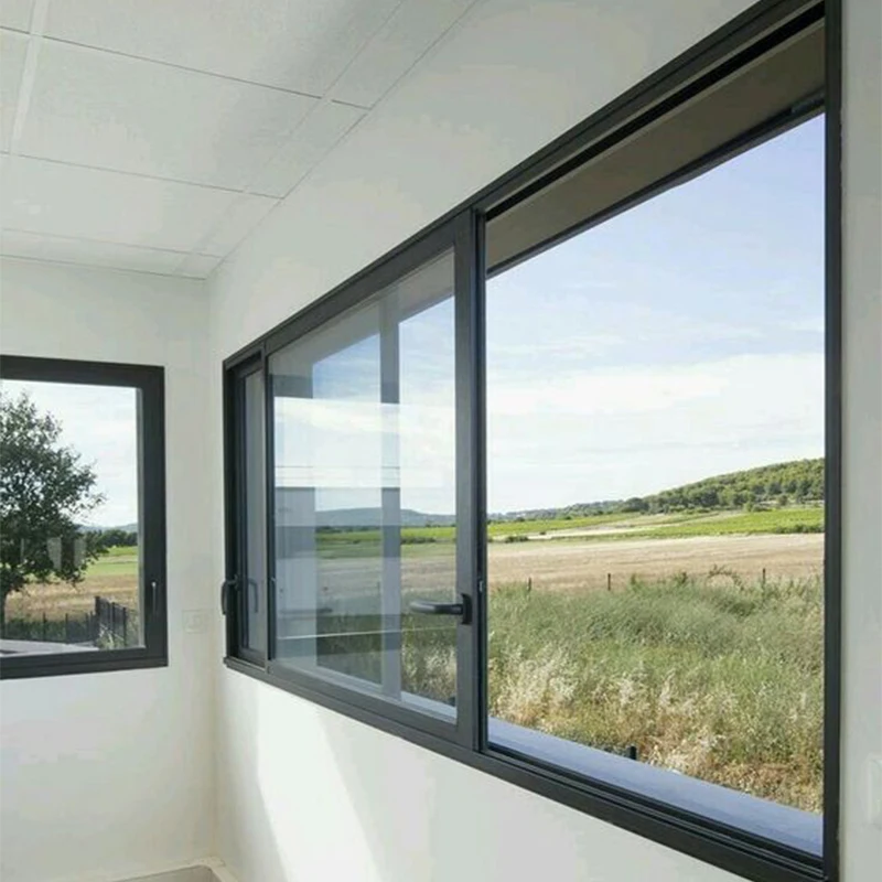 JBDhome Triple Glazed Aluminum Sliding Windows with Roller Shutters and Built-in Blinds