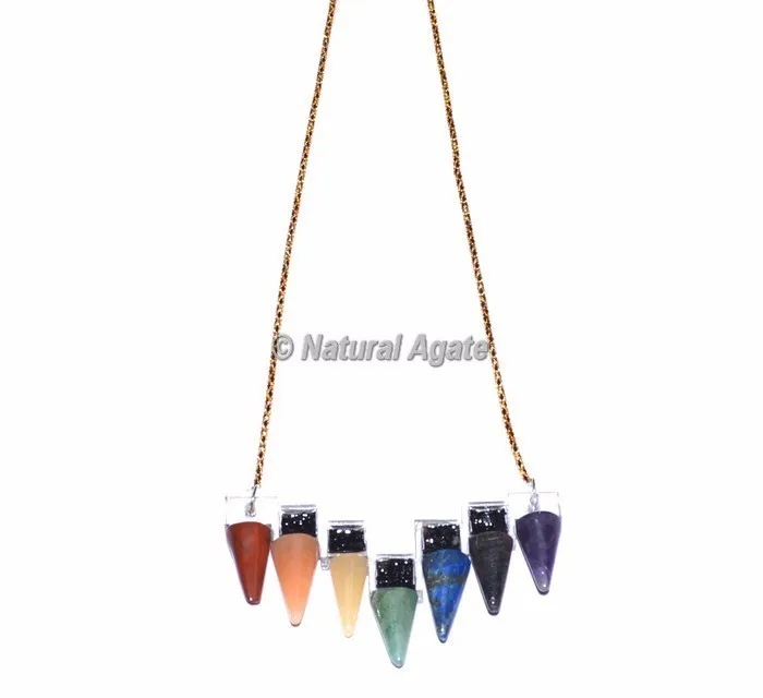 Most trending indian healing stone necklace jewelry Fashion Jewelry Necklaces Crystal Quartz stone Necklace