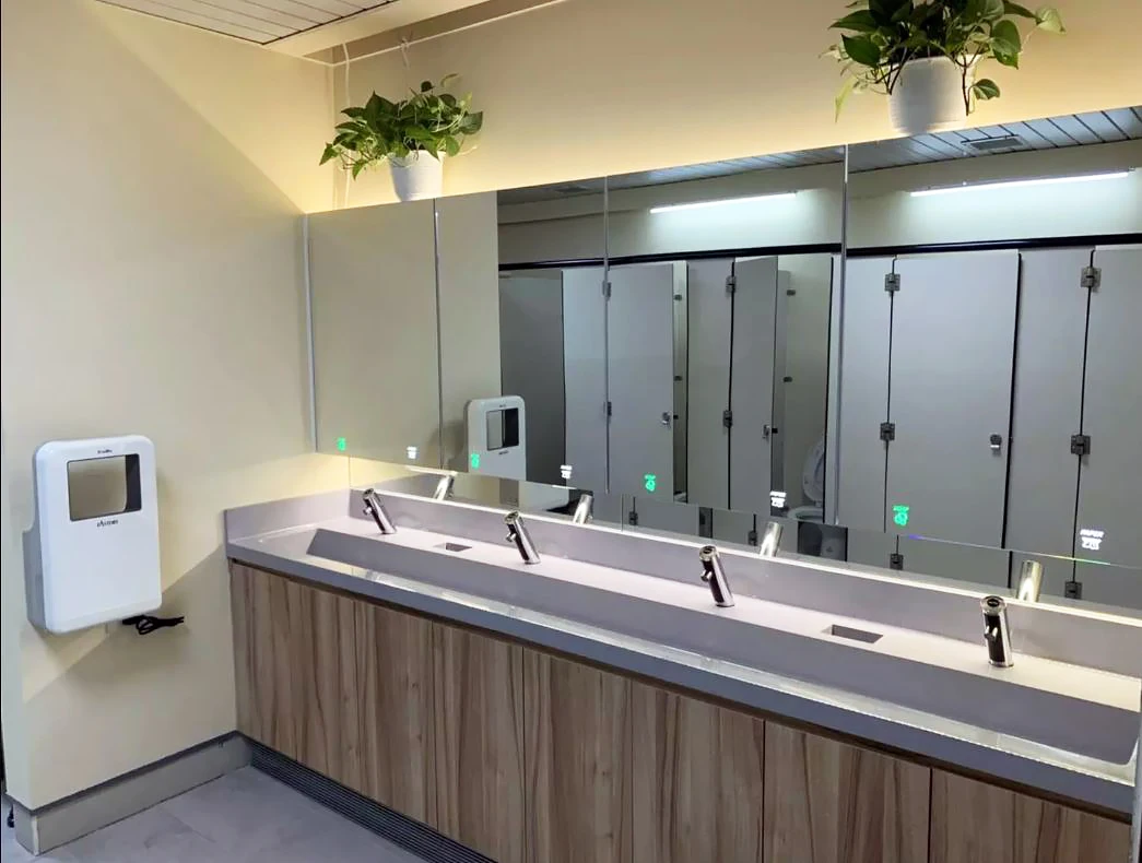 Public Toilet ada compliant 1600W hand dryer high speed electric hand dryer wheelchair friendly HEPA filter anti bacterial