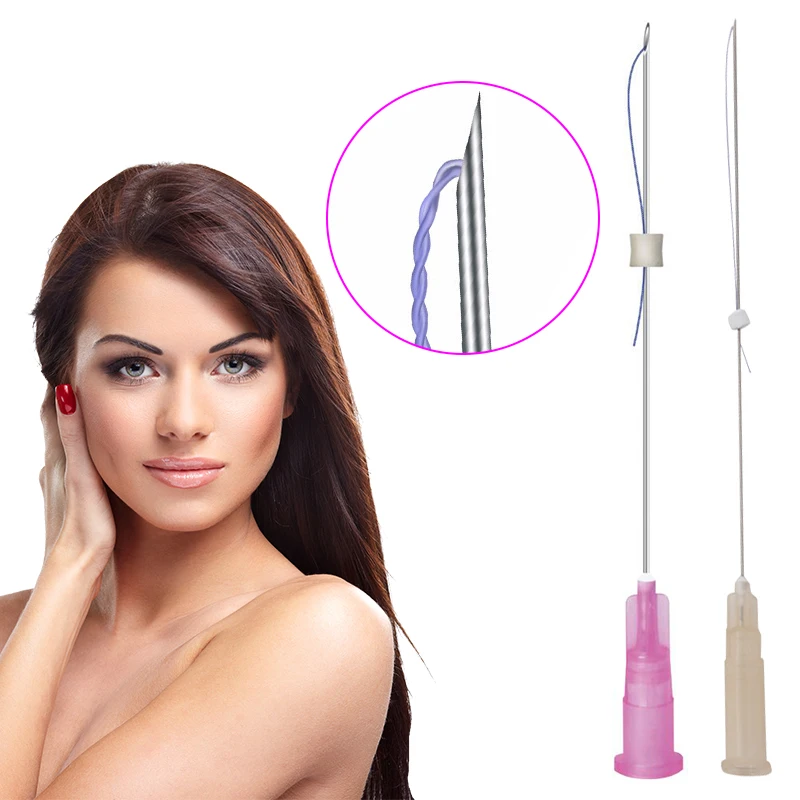needle suture buttock lift tornado thread lifting collagen generation and face lift pdo tornado durable