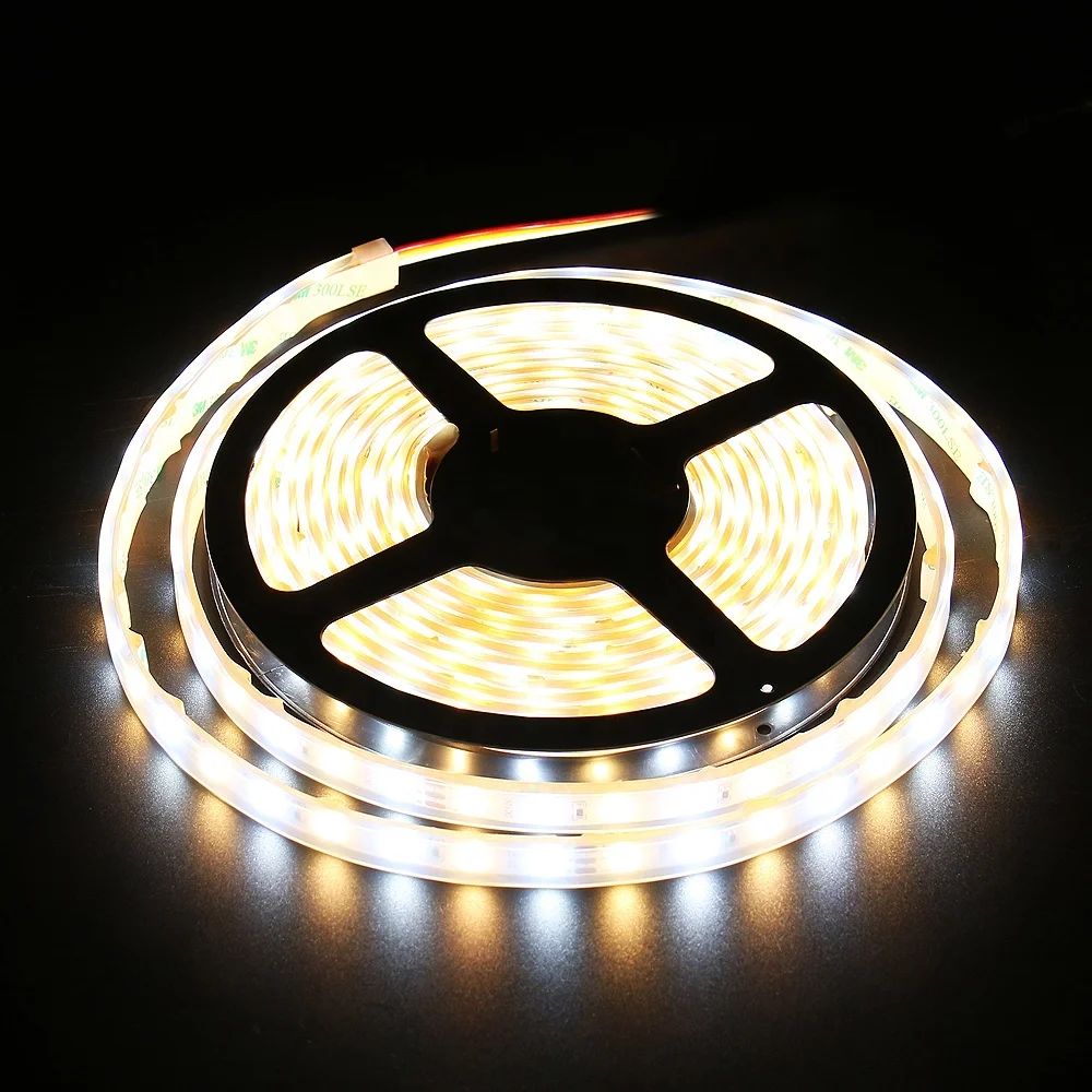 High CRI 97 SMD 2835 tunable white led strip 1800K to 6500K CCT Adjustable LED Strip Light