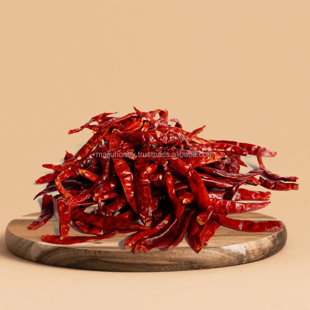 Dehydrated Crushed Teja Dried Red Chili from India without Stem Seasoning Sensation and Hot Spicy