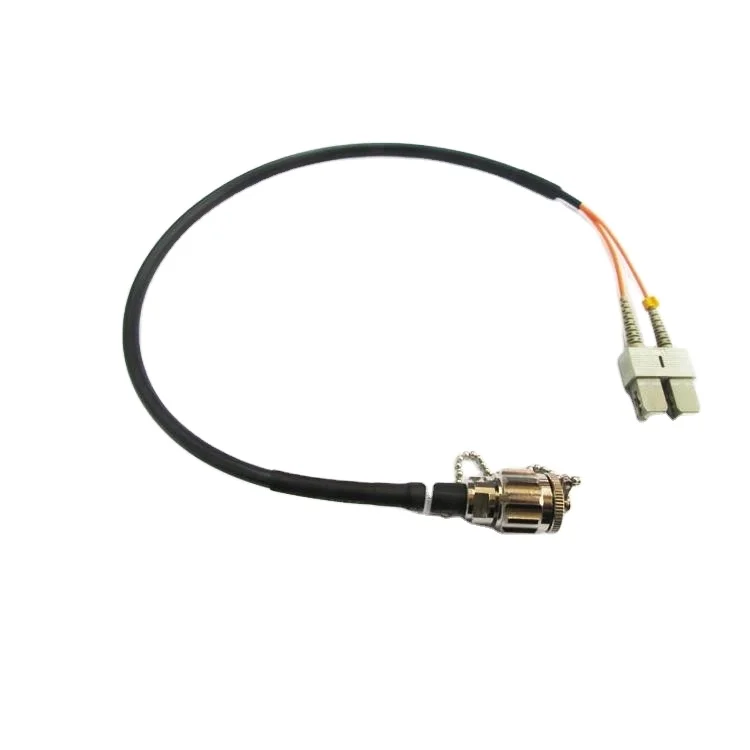 Outdoor 2F 4Core ODC SX MM Fiber Optic 3M Patch Cord With Female And Male Connector For FTTA And Broadcast Network