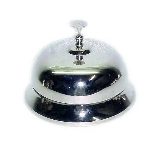 Gold Ring desk Kitchen Hotel Counter Reception Restaurant Bar For Service Call Bell ring