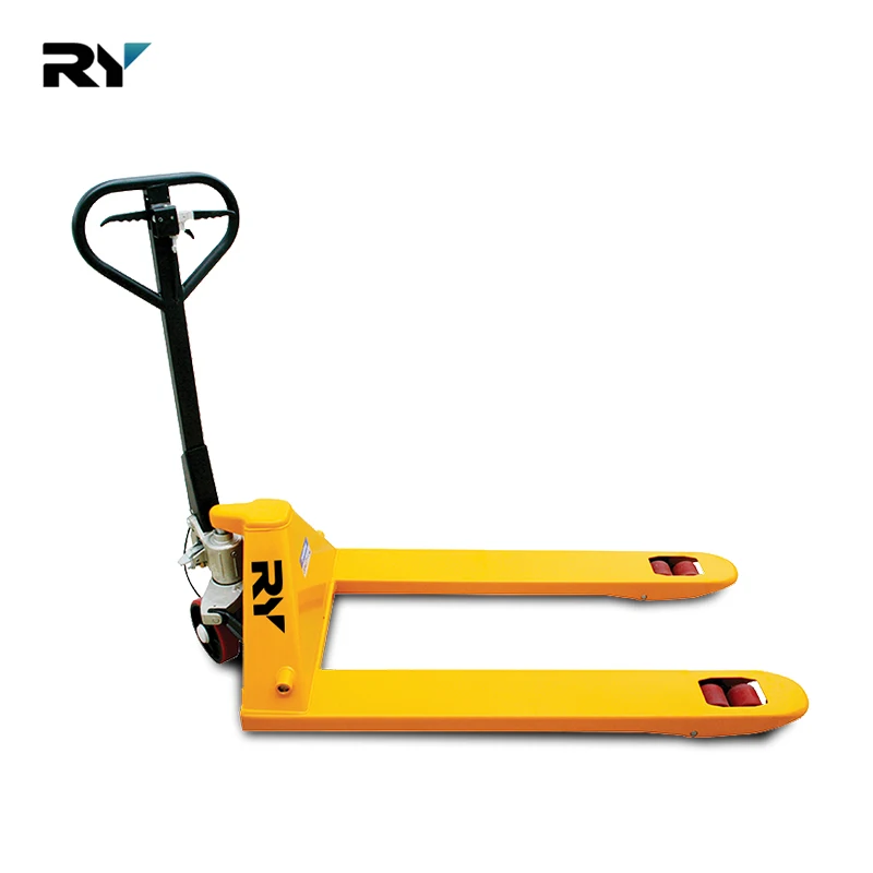 PU Rubber Wheels 2 Ton 2.5T 3T Hand Pallet Jack Truck For Sale