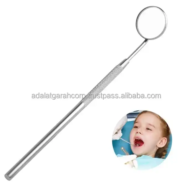 
Hot sell dental instruments Long dentist mouth mirror stainless steel 