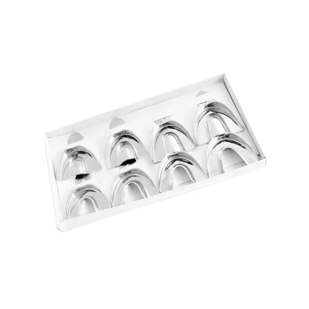 3 Set of 6 Dental Impression Trays Perfo Denture High Quality Dental Impression Trays Perforated Partial and Solid Partial Japan