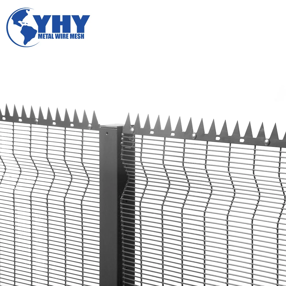 358 dense mesh anti-climbing small hole dense wire mesh prison airport fence