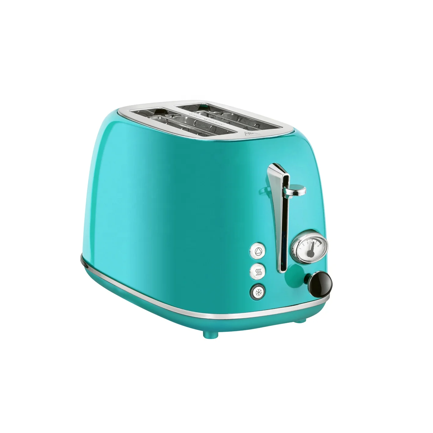 Home School Cafe Hotel Kitchen Appliances Sandwich Maker Commercial Toaster Bread 2 Slice Stainless Steel Metal