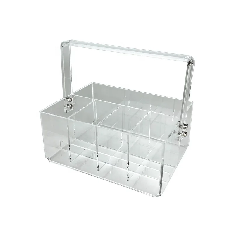 Acrylic utensil holder silver tableware holder
