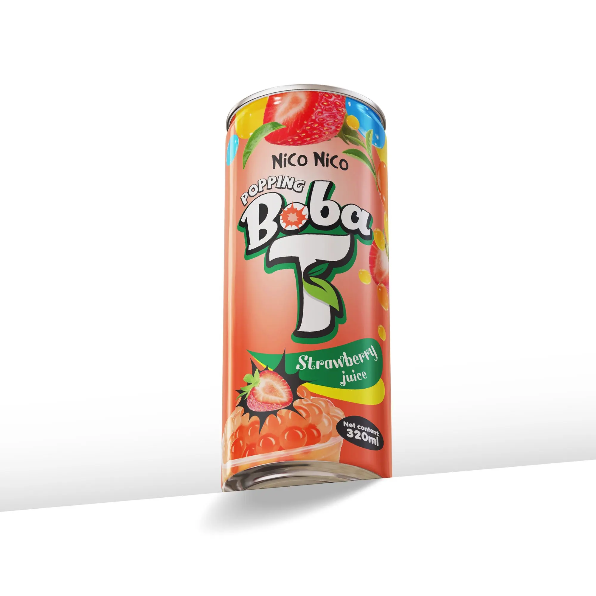 Готовый к употреблению чай со льдом 320 мл консервный фруктовый напиток Boba чайный смешанный вкус оптом по лучшей цене 24 банки/лоток