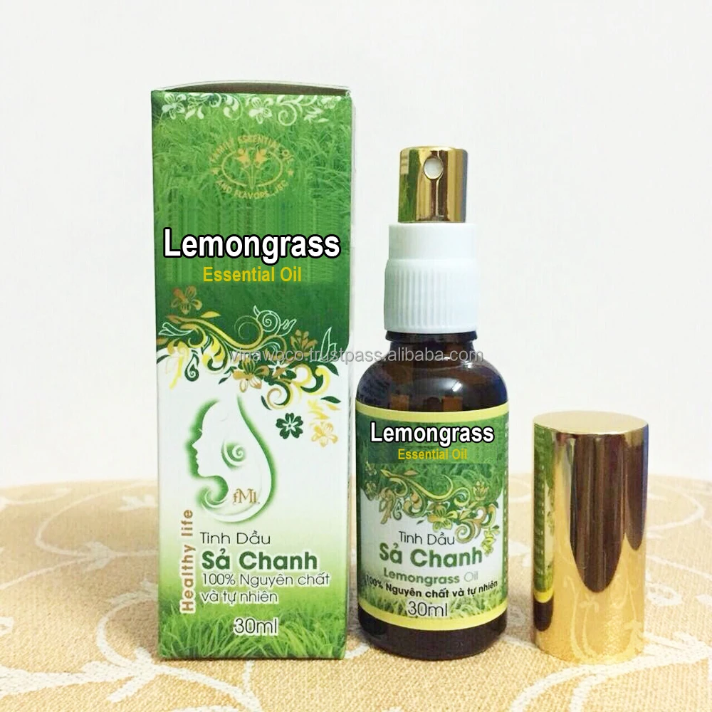Hot Products - 30ml Lemongrass Essential Oil Mist Spray - 100% Pure Natural Undiluted - Repels mosquitoes and insects very well