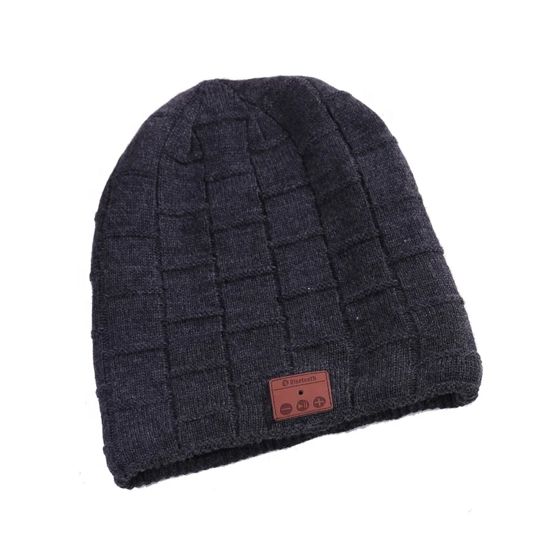 Мужская вязаная шапка без манжет Шапка-бини с принтом логотипа и надписью мягкая вышивкой для взрослых Высококачественная Теплая Зимняя шерстяная