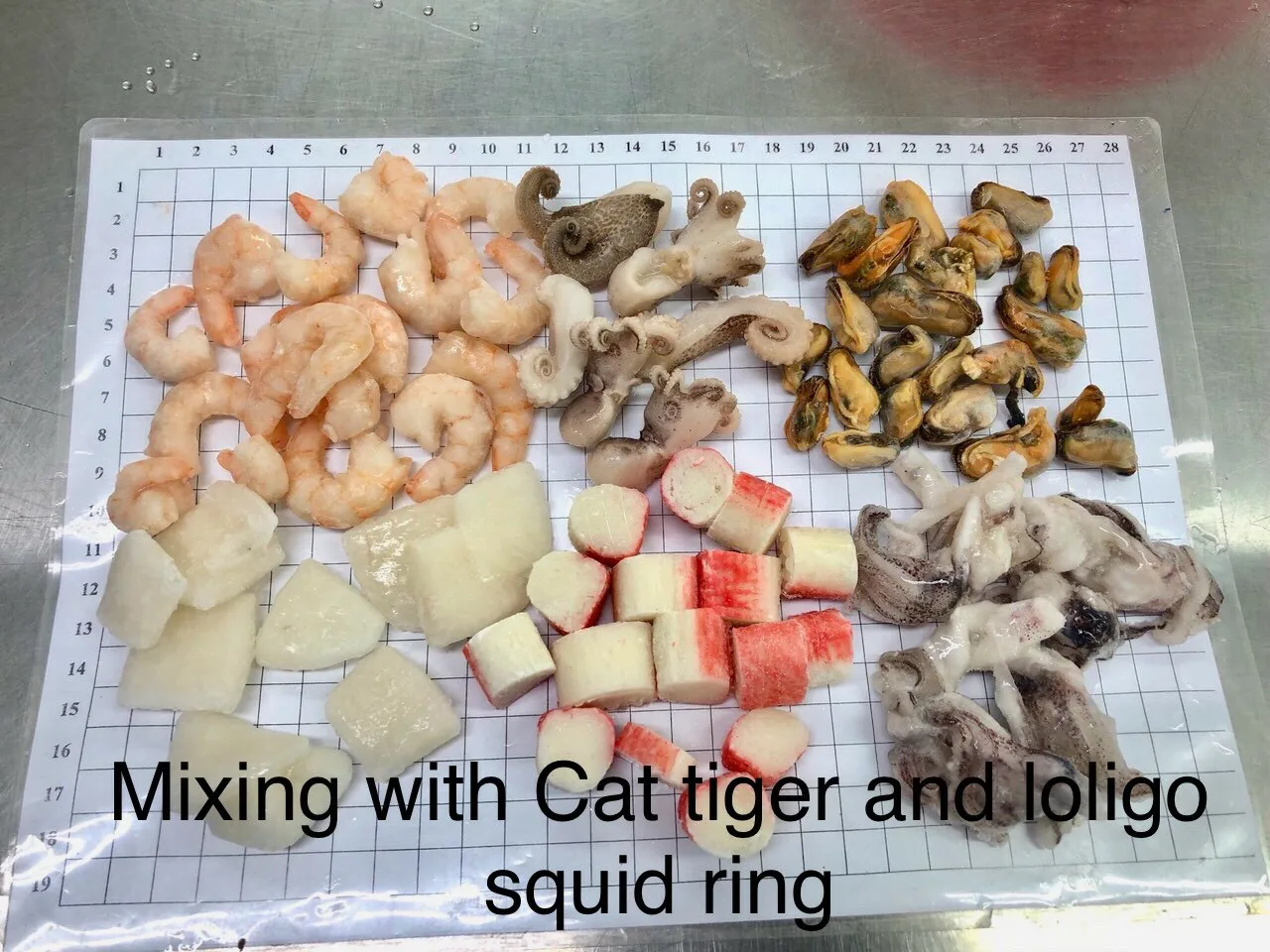 Frozen Seafood Mix from Vietnam