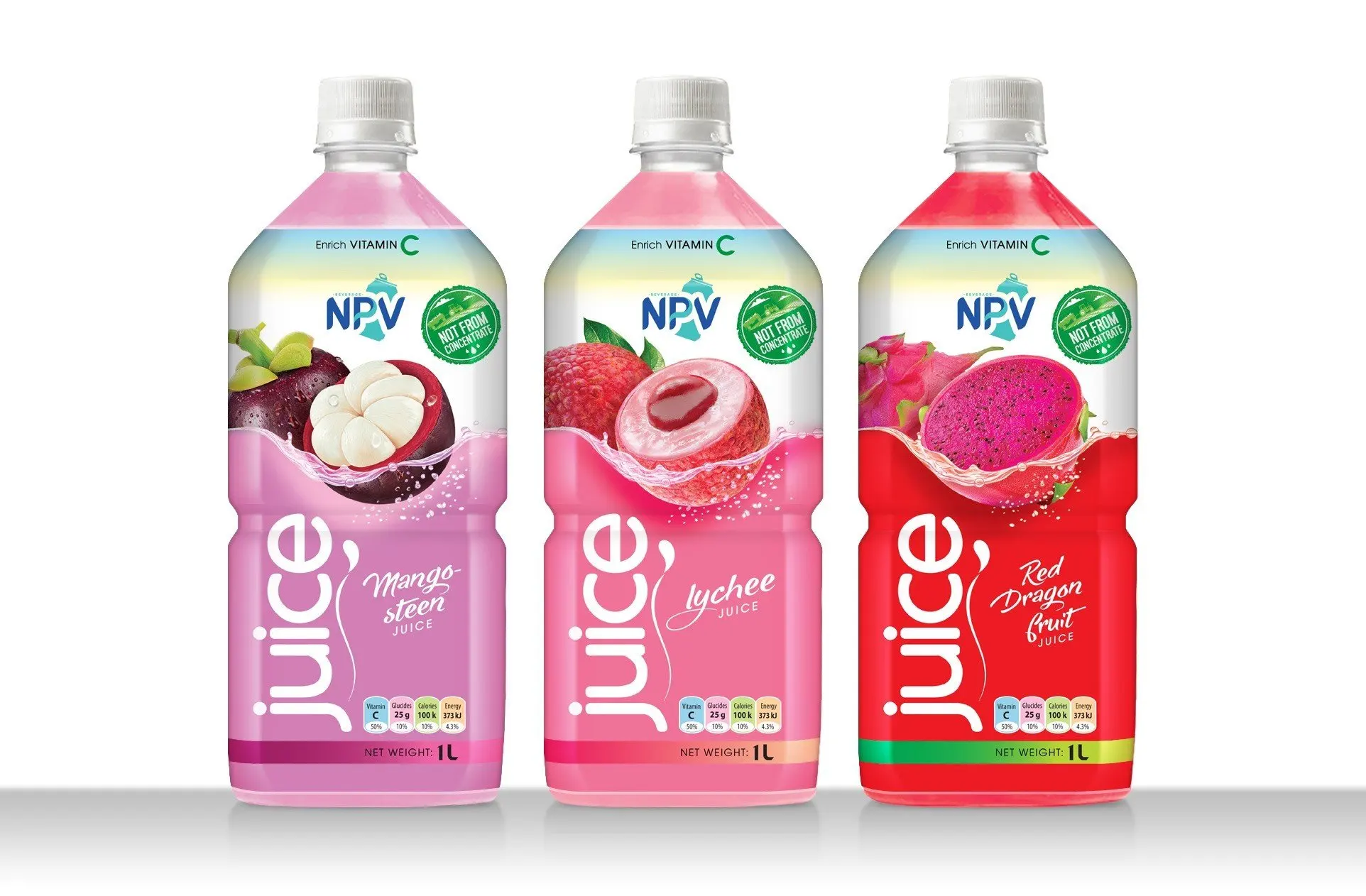 Supplier Private Label OEM 450ml Pet Bottle Tropical Fruit & Vegetable Juice Private Label Orange Juice Drink Low MOQ