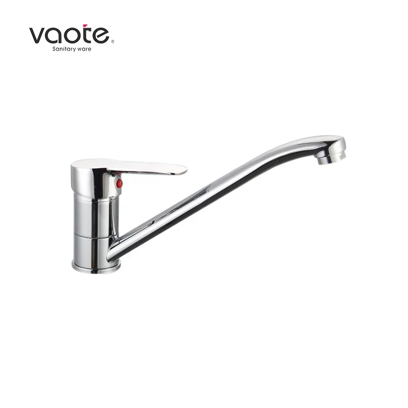Modern popular durable kitchen brass hot cold deck mounted kitchen faucets