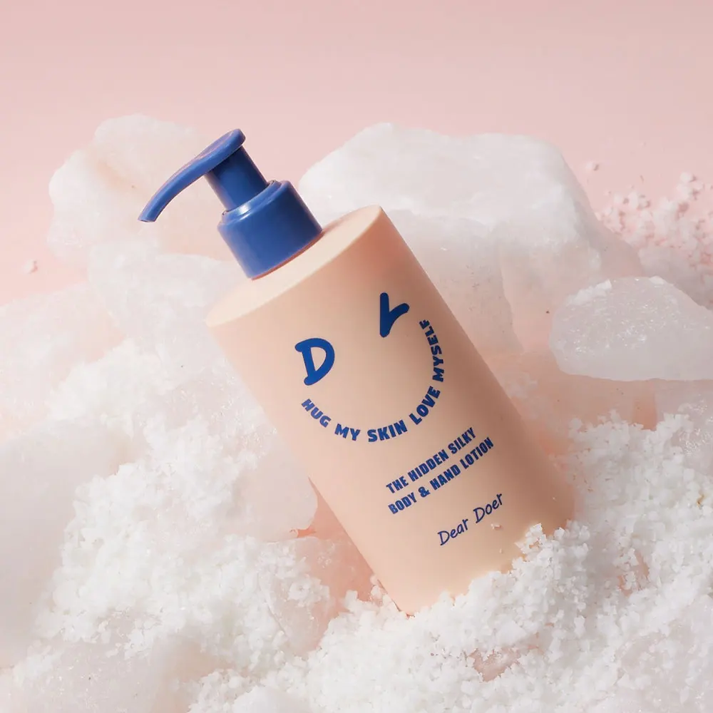 Dear Doer 300ml Organic Korean Whitening Body Lotion Hidden Silky Body Care for Adults