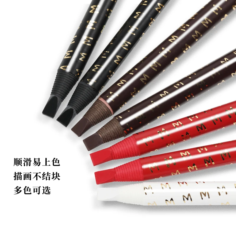 Monica PMU  Peel off Eyebrow Pencil 4 Colors Available Red Lip Pencil