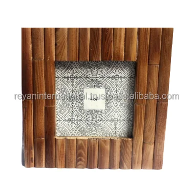Hot Selling Photo Frames Wholesale Customized Natural Wood Picture Frames Handmade Decorative Photo Frames From India