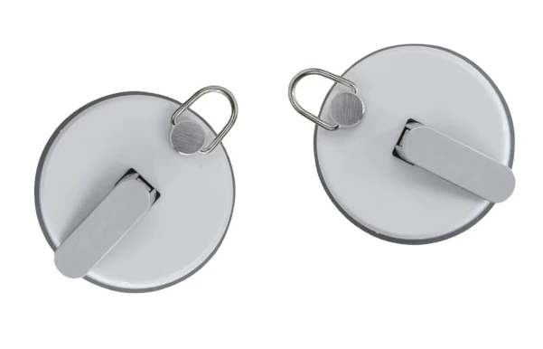 Medium size multi-purpose wall hooks with vacuum suction cup