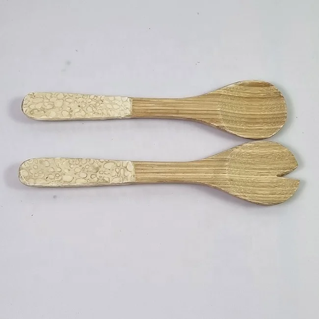 High Quality spoon Natural Bamboo Reusable Small Bamboo Spoons Made From Vietnam Best Price