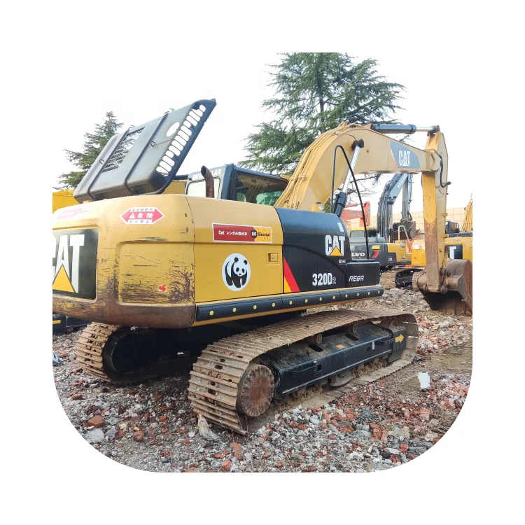 Used excavator CAT320D,American brand 20 ton hydraulic crawler backhoe excavator