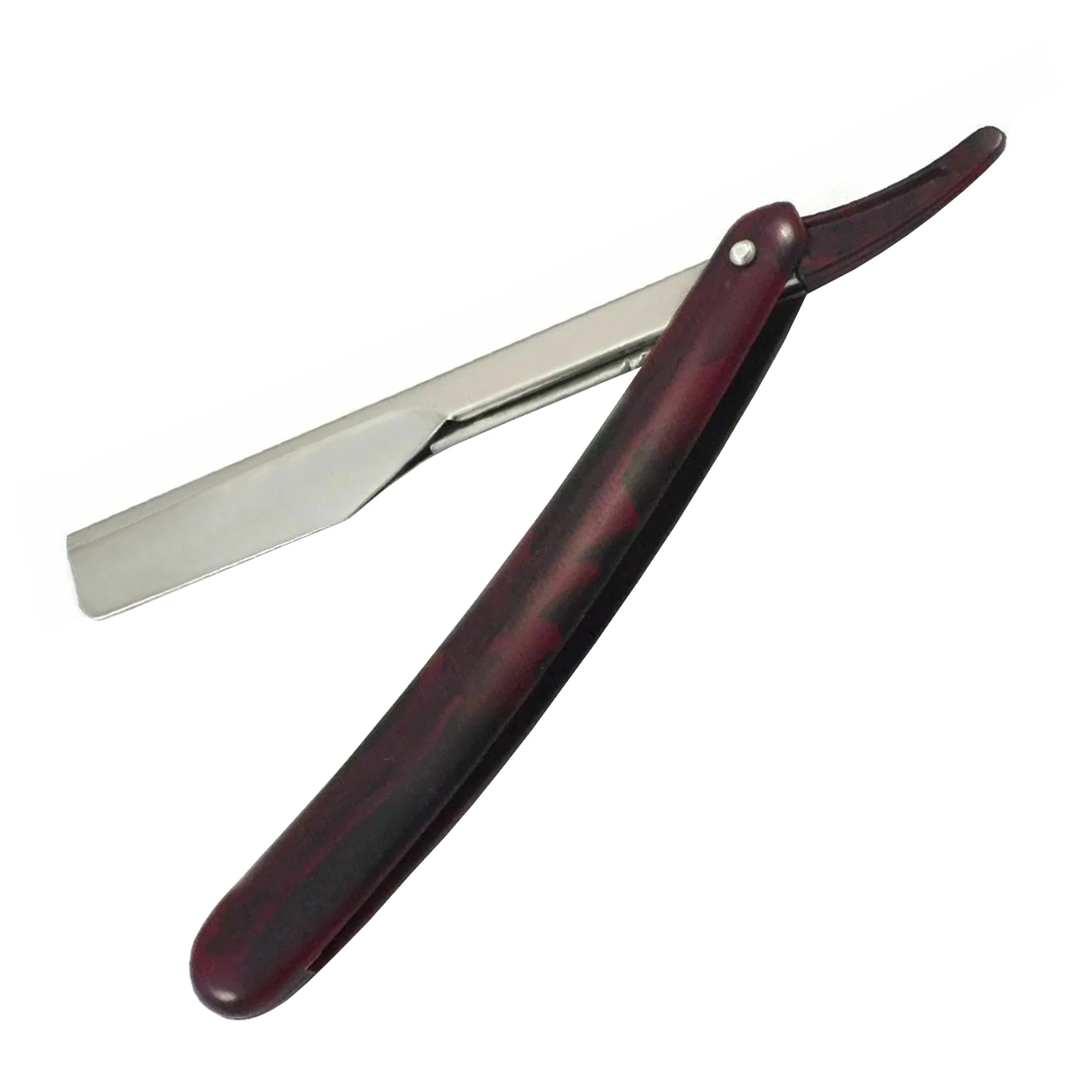 New Classic Silver Color Barber Shaving Razors Hot Safety Hair Removal Clip Razors Wooden Handle Stainless Steel Blade Body Use