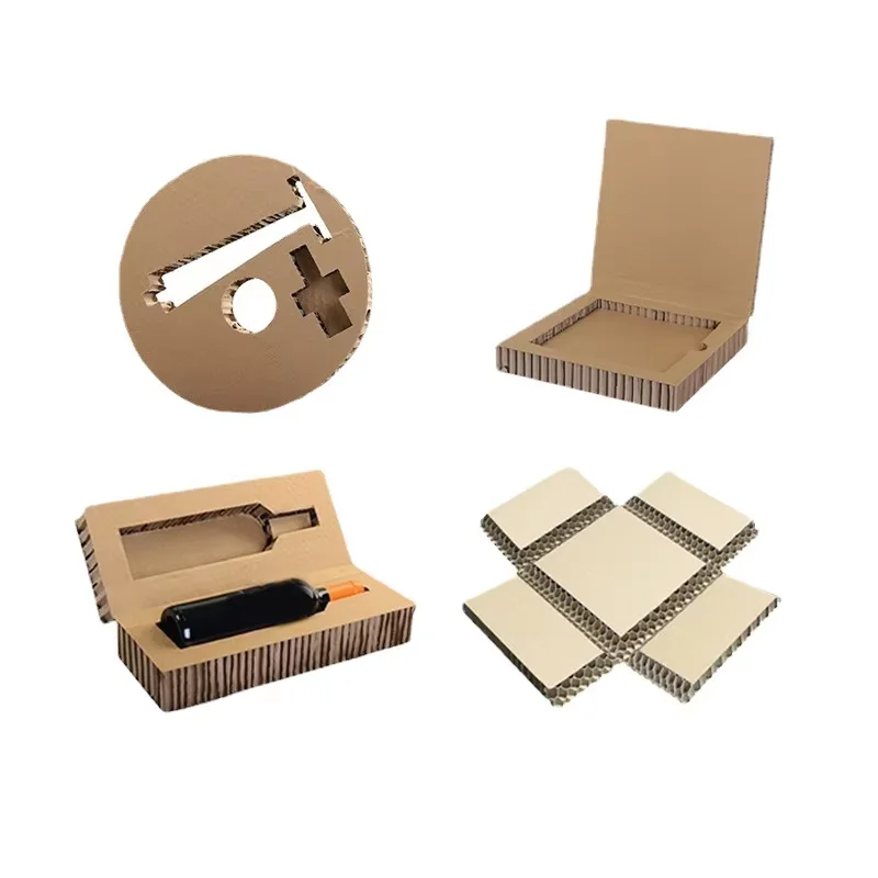 Factory Price Custom Design Low MOQ High Strength Kraft honeycomb Paper Core cardboards/sheets corrugated honeycomb cardboard