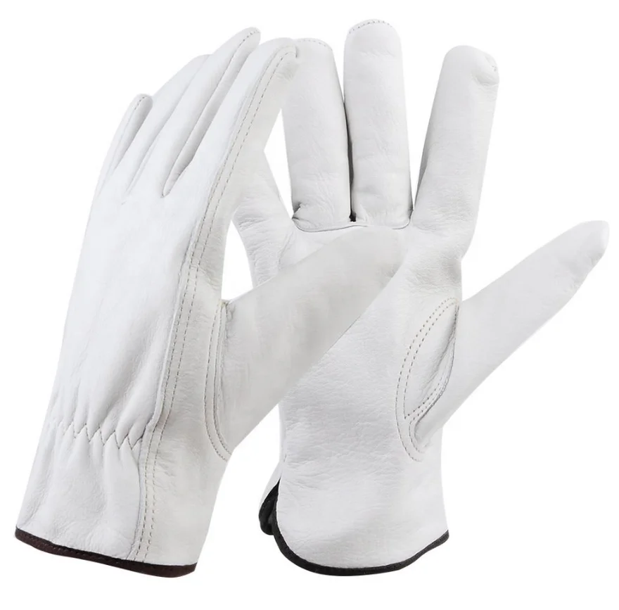 Direct Factory Supplier Leather Work Gloves Making Machine Construction Labor Hand Protection Gloves Best Quality Cheap Prices