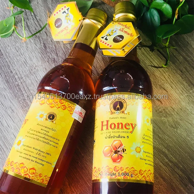 Premium  Thai siam Elephant Honey Bestseller ( from various kinds of wild flowers of Thailand )