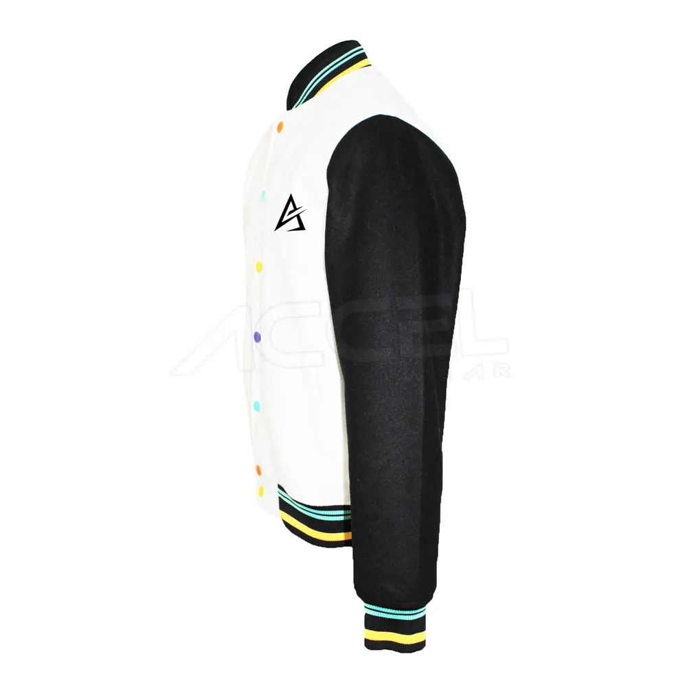 Wholesale OEM Custom Embroidery Winter Fashion Stylish Custom Design Lettermen Jackets for Men