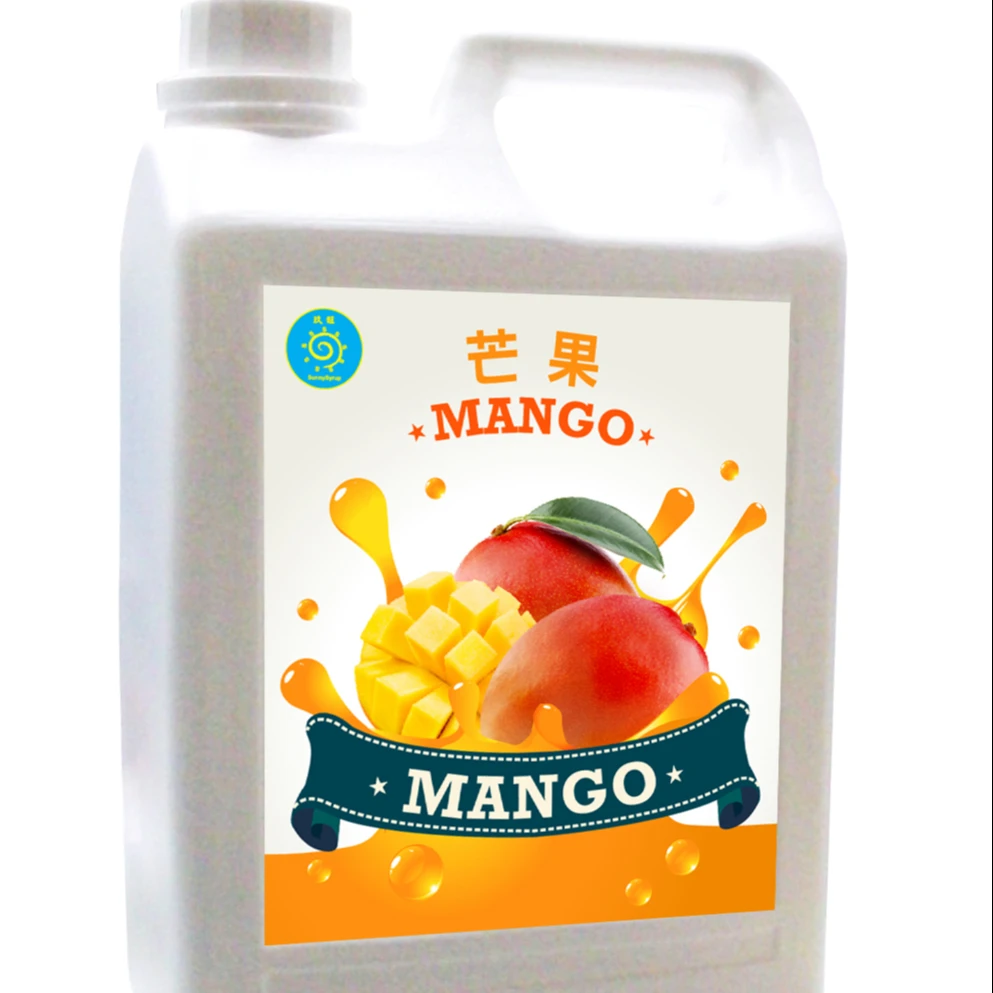 Bubble Tea Special Premium Mango Concentrated Juice & Syrup
